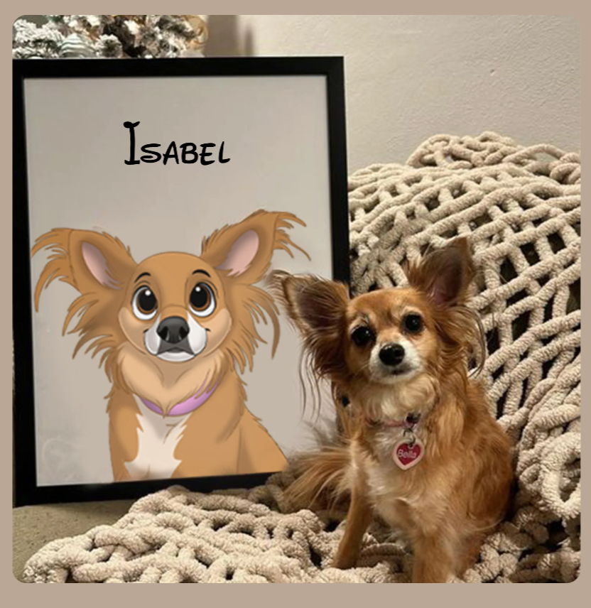 Disney Pet Portrait