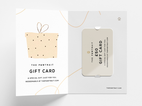 The Pawtrait Gift Card