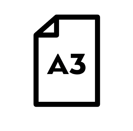 A3 - 11.7x16.5"