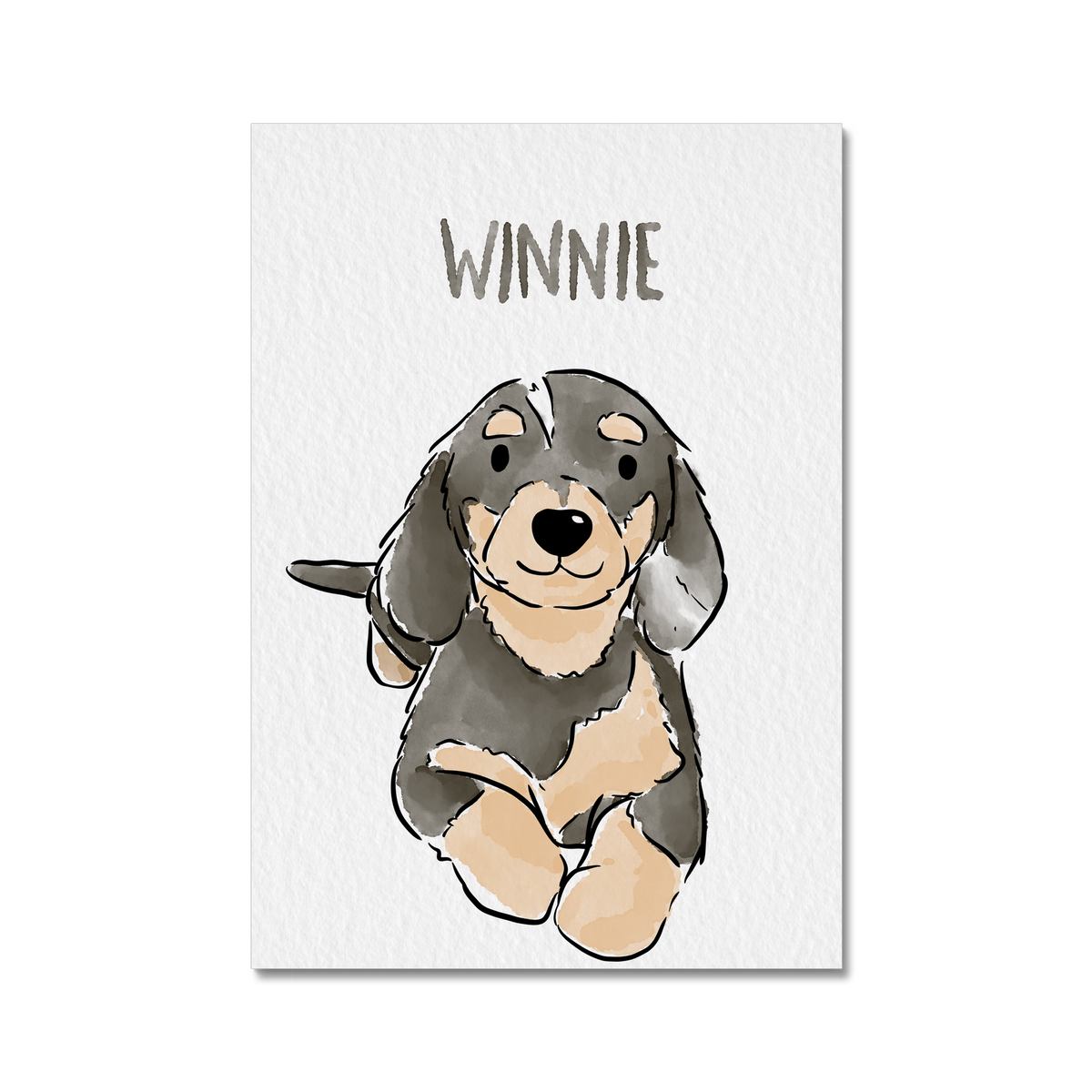Pet Portrait Illustration